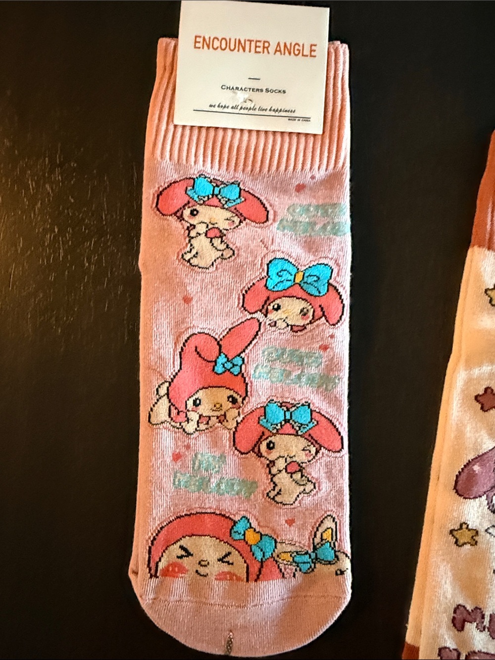 Character Socks - Melody & Kuromi Designs - Picture 3 of 4